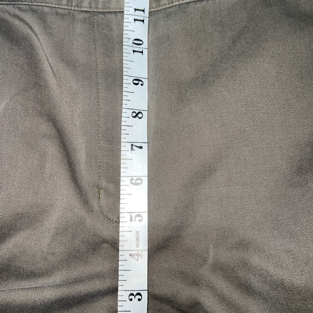 LL BEAN Olive Green Dress Chino Favorite Fit Straight Leg Size 20 Regular - Picture 9 of 11